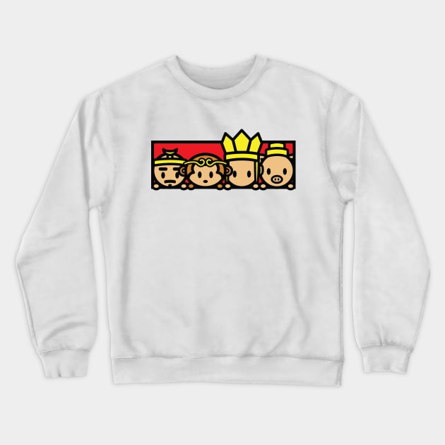 Monkey King Squad Crewneck Sweatshirt by Bambu